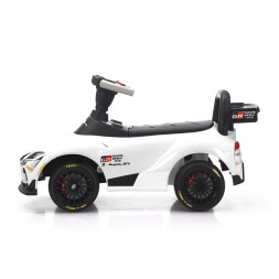 Электромобиль каталка Toyota GR SUPRA GT4 (6V, EVA, пульт) - SMT-519-WHITE