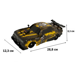 Радиоуправляемая машина для дрифта HB Ford Mustang (4WD, свет, пар, акб, 1:16) - SC16A17